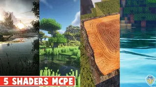 Top 5 Best Shaders For Minecraft Pe | No Lag Shaders Mcpe | RTX Minecraft Download | Ug Adventure |