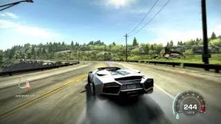 Drift Sequence with Lamborghini Reventon - NFS Hot Pursuit