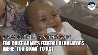 US baby formula shortage grows into a crisis; FDA Chief was slammed on the testimony