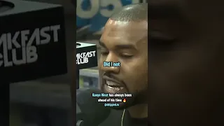 Kanye West Has Always Been Ahead of His Time 💯