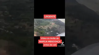 vídeo avião cai Marília Mendonça