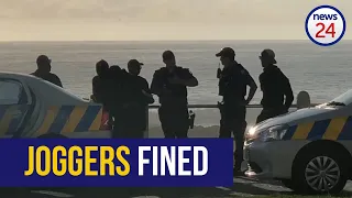 WATCH | 'Keep quiet and work with us' - Cape Town law enforcement apprehends  joggers on promenade