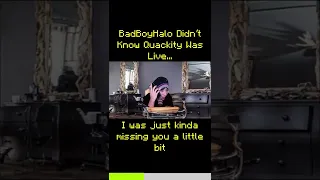 BadBoyHalo Didn't Know Quackity Was Live...