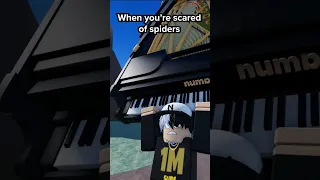 When you're scared of spiders | Roblox Animation Meme #animation #robloxanimation #meme #tnxblox