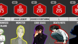 SMARTEST ANIME CHARACTERS BY THEIR IQ TOP 50