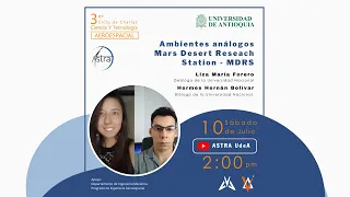 Ambientes análogos MDRS - Liza Forero y Hermes Bolívar
