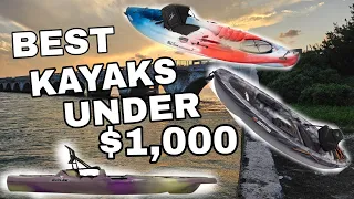 Top Fishing Kayaks Under $1,000