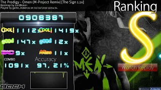 [Osuman!a] The Prodigy - Omen (M-Project Remix) [The Sign 1.1x] ⭐️4,89⭐️