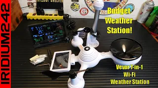 Be Prepared For Bad Weather - VEVOR 7 in 1 Wi Fi Weather Station