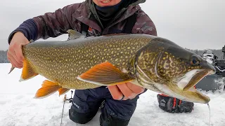 FIRST ICE LAKE TROUT 2021 (Jigging Tips)