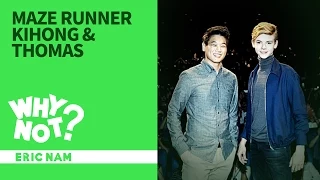 (광고) [와이낫] 메이즈러너 이기홍 & 토마스를 만나다 l THE MAZE RUNNER Kihong & Thomas Interview in Seoul X Eric Nam