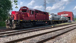 ALCO's on the Delaware Lackawanna Railroad August 2021