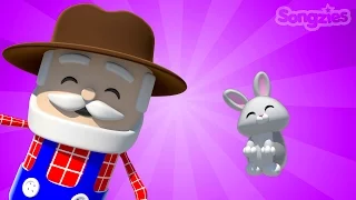 Old MacDonald Had A Farm | Rabbits | Nursery Rhymes | Baby Songs | 4K