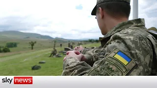 Ukraine War: UK training thousands of Ukrainian recruits in England