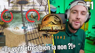 Je capture mon premier dinosaure pour commencer mon parc... - Jurassic World Evolution 2 #1