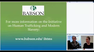 Global Initiative Webinar - Responsible Recruitment vs Human Trafficking of Migrant Workers