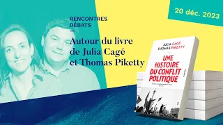 "Une histoire du conflit politique" : Rencontre Julia Cagé et Thomas Piketty