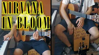 Nirvana - In Bloom (acoustic one man band cover)