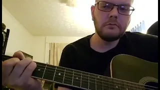 The Cure - Lovesong acoustic cover
