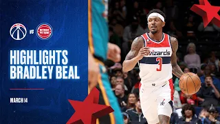 Highlights: Bradley Beal puts up 36 points vs Detroit Pistons - 3/14/23