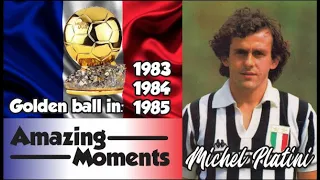 Michel Platini, Golden ball in 1983, 1984 and 1985.