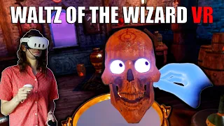 I Tortured a Talking Skull in VR... | Waltz of the Wizard (Quest 3)