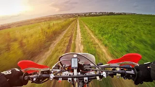 Honda XR400R Вечерняя поездка  / Впечатления от мотоцикла