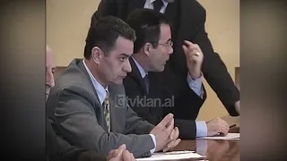 Mbledhja e kryesisë së PS-së nën drejtimin e Fatos Nanos (9 Shkurt 2004)
