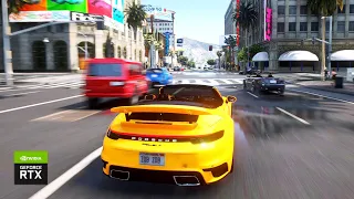 ⁴ᴷ⁶⁰ GTA V® Powered by QuantV & NVE - 4K Gameplay on RTX 3090