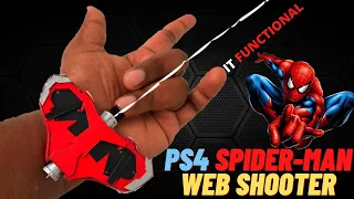 FUNCTIONAL SPIDER MAN ps4 web shooter | how to make SPIDER MAN ps4 web shooter |DIY web shooter