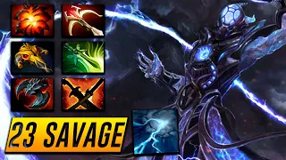 T1.23savage Razor Electro God - Dota 2 Pro Gameplay [Watch & Learn]