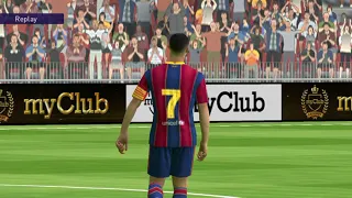 Barcelona vs psg । pes 2021 best game