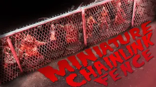 Crafting Miniature Chainlink Fences for Warhammer 40k and Zombicide