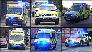 British Ambulances Responding Compilation - 2021