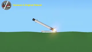 How Not to Land an orbital rocket booster [SpaceFlight Simulator Version]