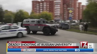 At least 8 killed in shooting at Russian university