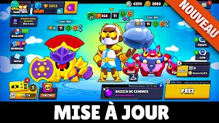 TOUT sur la MISE À JOUR de la SAISON 18 Brawl Stars (catalogue, skins, changements, equilibrage)