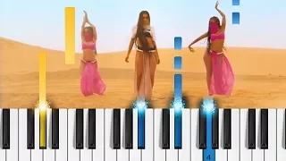 Major Lazer - Sua Cara (feat. Anitta & Pabllo Vittar) - Piano Tutorial - Como tocar Sua Cara