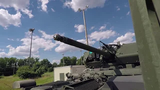 Stryker Dragoon 30 mm - Live-Fire Closeup