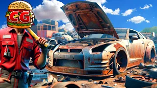 Scrapping Cars in the NEW Junkyard Update in Car For Sale Simulator 2023!