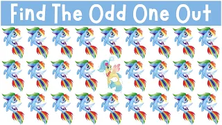 Find The Odd One Out: My Little Pony as Sea Ponies | MLP Quiz