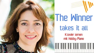 LIVE !  The Winner Takes it All (ABBA) Klavier lernen mit Hobby Piano