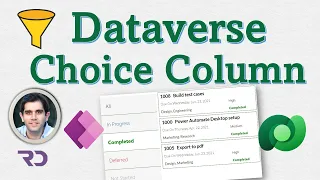 Filter Dataverse Choice column in Power Apps Gallery