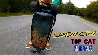 Landyachtz New TOP CAT Fade | Ride in the Park #topcat #longboarding #skatergirl #dhlife #landyachtz