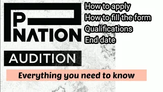 (🇮🇳)2023 P'nation Global online Audition||How to apply/Fill the form ||K-pop online Audition||