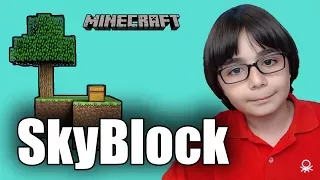 MİNECRAFT'TA SKYBLOCK SERİSİ - CHEST ODASI YAPIYORUZ !!! 1.Sezon 9.Bölüm  MiNECRAFT BKT