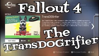 Fallout 4 NEW Creation Club Content: The TransDOGrifier and More (April)