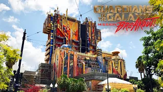 [4K60] Guardians of the Galaxy - Mission: Breakout | Full Pre-Show and Ride POV