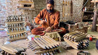 Incredible Woodturning to Power looms Shuttles brass & Aluminium 100 process