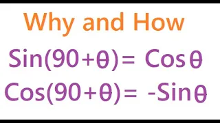 Sin(90-A), Sin(90+A), Cos(180-A), Cos(180+A), Sin(270-A), Sin(270+A),Cos(360-A) How Why Trigonometry